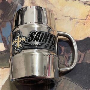 New Orleans Saints Silver Mug